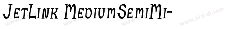JetLink MediumSemiMi字体转换